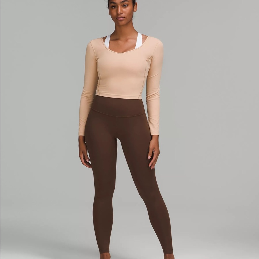 Lululemon Tan Align long sleeve